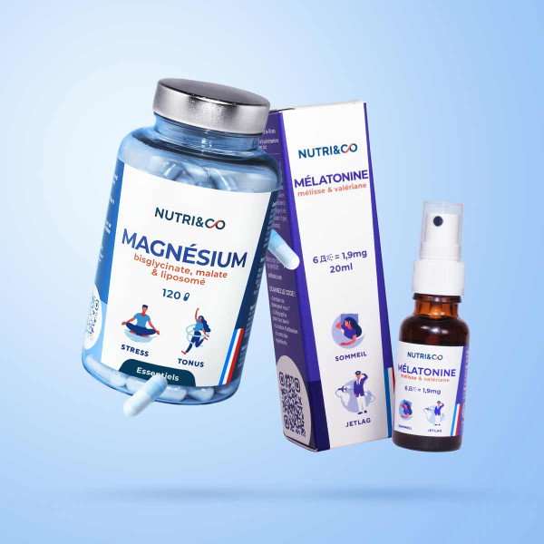 Pack Sommeil Nutri and Co